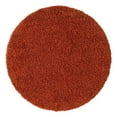 thumbnail image 5 of Unique Loom Solid Shag Collection Area Rug (5' 3" Round Terracotta), 5 of 7