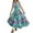 Green, variant on Toimothcn Toddler Girls Dress Sleeveless Casual Hawaiian Floral Printed Tiered Pleated Dress Soft Loose Party Princess Dresses Suitable For Dailywear