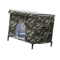 thumbnail image 4 of Casa de gato al aire libre Pies elevados con mango para invierno, cama de gato cueva impermeable regalos versátiles de cubo de cubo de cubo para, 4 of 9