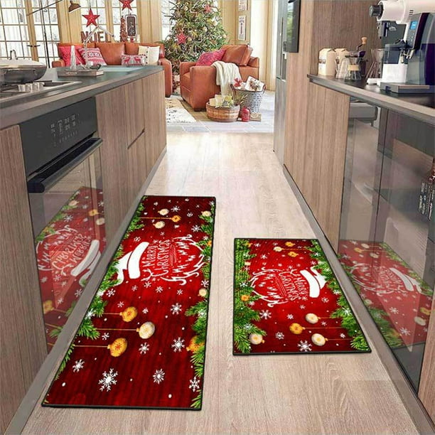 Tapis Noel Entree Exterieur, Paillasson Gnome, De Noël Antidérapant, Sol, Antiderapant Et