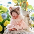 thumbnail image 3 of Gorro de vinilo con forma de oso para niña, modelo Cloveray, 12 pulgadas, de Reborn Baby Doll, 3 of 6