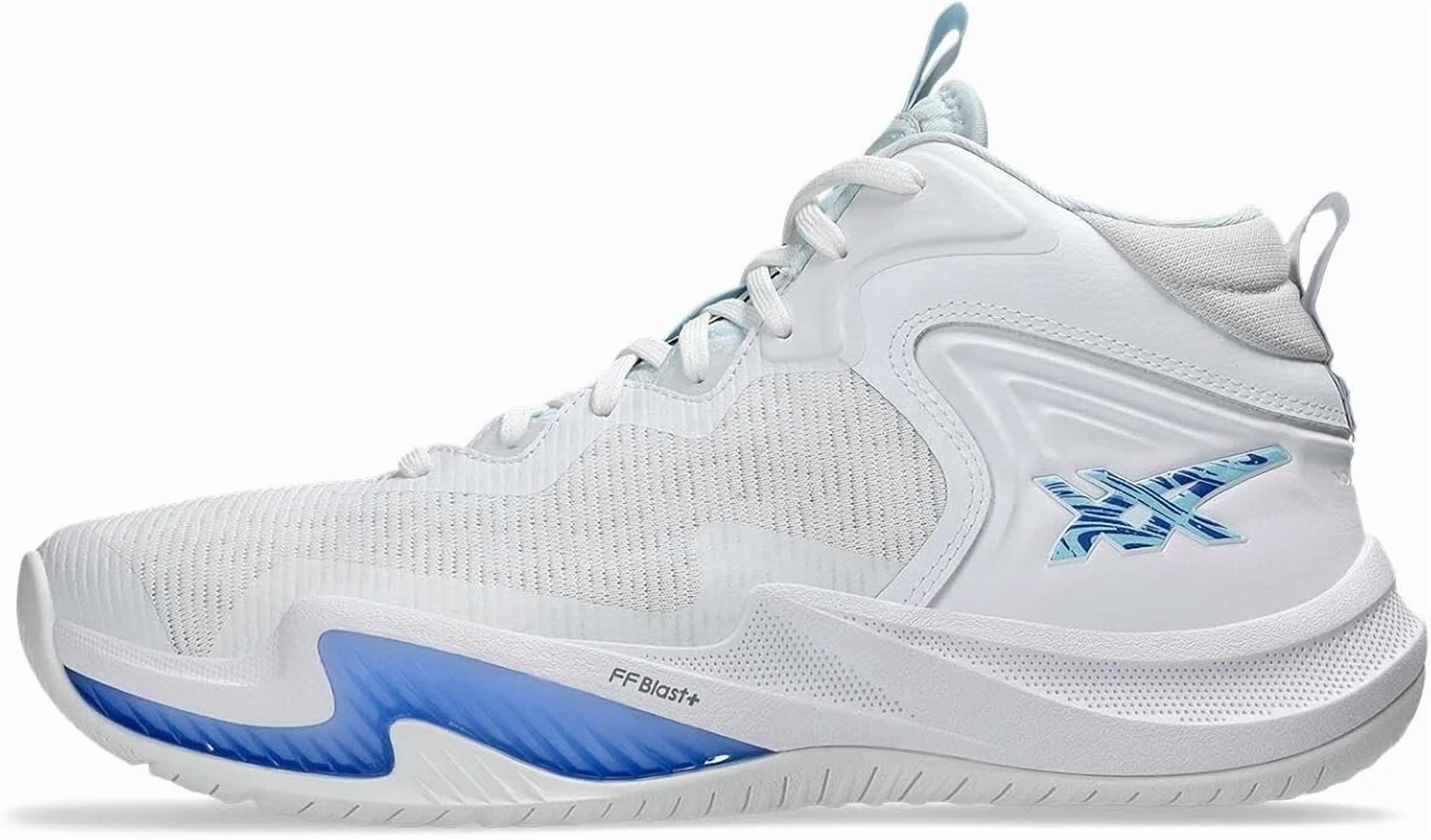 ASICS Basketball Shoes NOVA SURGE 3 1061A048-100 White/Bright Cyan