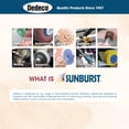 thumbnail image 3 of Dedeco Sunburst Radial Bristle Discs 5-Pack - 1" Curved 4-Ply Mounted Discs - Peach 1,400 Grit (Extra-Fine, 6 Micron) - Aluminum Oxide for Polishing & Finishing, 3 of 11
