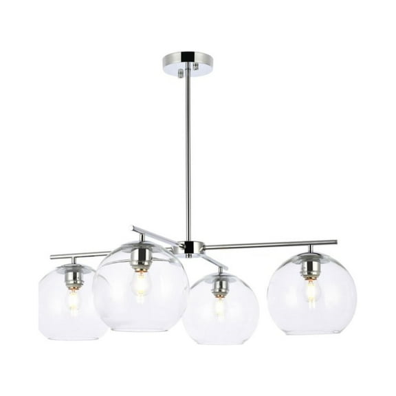 Opus 4 lights chrome pendant