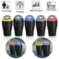 thumbnail image 5 of PENGXIANG Car Trash Can with Lid Small Car Trash Bin Portable Vehicle Auto Car Garbage Can Bin Trash Container Fits Cup Holder Console Door Pocket for Car, Office, Home, Bedroo, 5 of 7