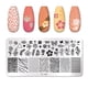 thumbnail image 1 of PICT YOU Nail Stamping Plate Flower Leaf Geometry Stamp Template Nail Image Plate Stencil DIY Impresión Herramientas de acero inoxidable Tan Jianjun unisex, 1 of 2