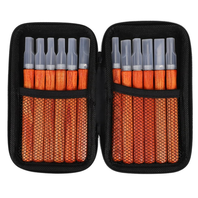 HONMEET 1 Set Woodworking Chisel Tools Brown Wooden Kit for Art Class and Handmade Projects