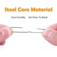 thumbnail image 2 of Paper Clips 700 Pieces Assorted Sizes With 1.1 Inch & 1.3 Inch & 2 Inchsmall Medium And Large Size Sliver Paperclips For Office School Hospital Docume, 2 of 4