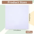 thumbnail image 2 of Ramie Cotton Embroidery Cloth Punch Embroidery Fabric Square White 205x200x0.2mm, 2 of 6