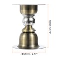 thumbnail image 2 of Magnetic Door Stopper, 1 Pack Stainless Steel Magnets Door Stops, Bronze Tone, 2 of 5