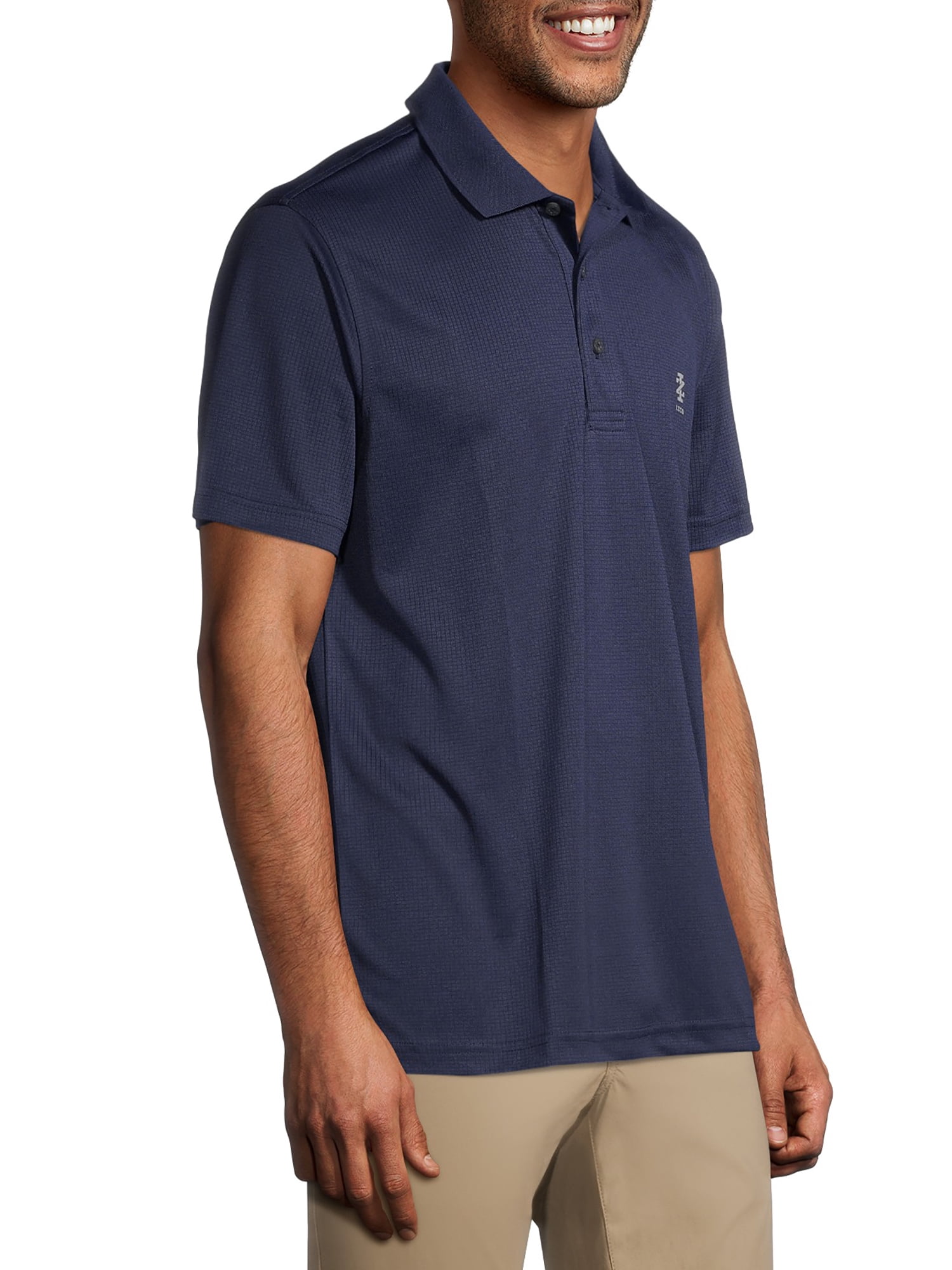 IZOD Men's Golf Comfort Stretch Grid Polo Shirt