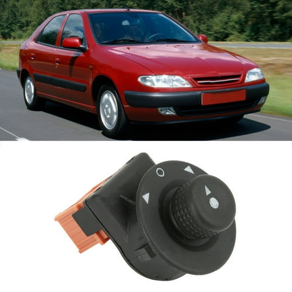 Power Control Switch, 5.6cm/2.2in Rust Resistant Button Switch Electric Mirror Switch  For Vehical