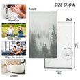 thumbnail image 6 of Yayeee 2 Pack Hand Towels for Bathroom 100% Cotton 16" x 28" Soft Absorbent Kitchen Towel, Foggy Forest, 6 of 7