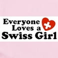 thumbnail image 2 of CafePress - Everyone Loves A Swiss Girl Infant Bodysuit - Baby Light Bodysuit, Size Newborn - 24 Months, 2 of 4