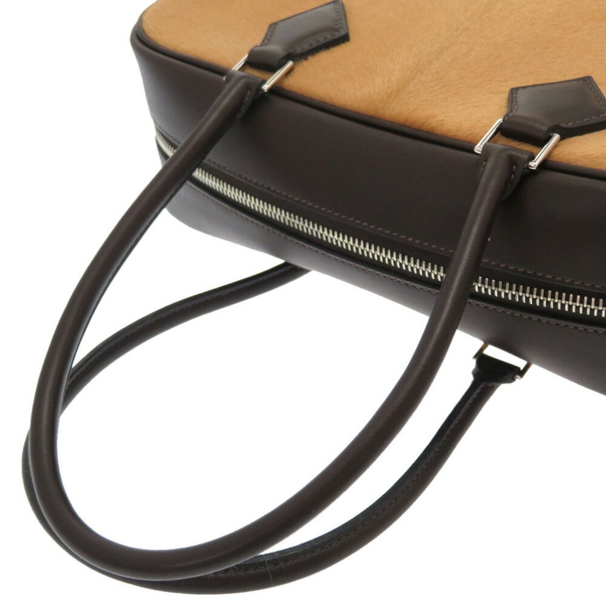 Rodéo pégase leather bag charm Hermès Ecru in Leather - 24224189