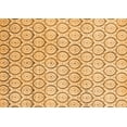 thumbnail image 1 of Ahgly Company Indoor Rectangle Abstract Orange Modern Area Rugs, 2' x 3', 1 of 4