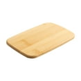 thumbnail image 5 of Mainstays 3-Piece Bamboo Cutting Board Set, 14" x 11"(L), 10" x 8" (M), 8" x 5.5" (S), 100% Natural Bamboo Color, 5 of 8