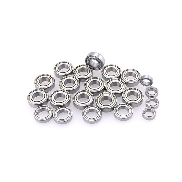 14 Uds rodamiento de bolas de acero metálico 8109 para 1/8 Zd Racing 08423 08425 08426 08427 9020 9072 9116 9203 R