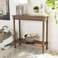 thumbnail image 3 of SAFAVIEH Tin.sley Amish Rectangular Console Table, Brown (28 in. W x 11.8 in. D x 28 in. H), 3 of 10