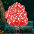 thumbnail image 3 of Raindrops  25 Pcs White Balloon Stands for Tables Round Balloons Pack of, 3 of 8