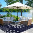 thumbnail image 1 of Alfombra de exterior Wallona, 244 x 305 cm, impermeable y reversible, 1 of 6