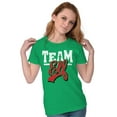 thumbnail image 4 of Christmas Team Elf Santa's Helper Women's T Shirt Ladies Tee Brisco Brands S, 4 of 5