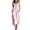 A Pink, variant on Women's Dresses Tank Sundress 2026 Women's Casual Crew-Neck Multi-Color Pocket Sleeveless Dress Yellow L