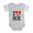 Heather Gray, variant on CafePress - I Love HK - Cute Infant Baby Football Bodysuit