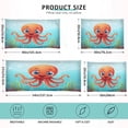 thumbnail image 2 of Cartoon Cute Octopus in Sea Plush Pillow Cases King Size Ultra Soft Warm Pillowcases with Zipper 20"x40", 2 of 9