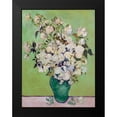 thumbnail image 2 of Van Gogh, Vincent 15x18 Black Modern Framed Museum Art Print Titled - Roses, 2 of 5