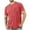 Mens Shirts Red, variant on M-4X Plus Size T Shirts for Men with Pocket Big & Tall Short Sleeve Tees Tops Mens Casual Solid Color Pullover Raglan Athletic Workout Tshirts Shirt