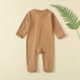 thumbnail image 4 of aidice Newborn Baby Clothes Unisex Zipper Toddler Footed Onesie Infant Comfy Cotton Boy Girl Rompers 3-18 Months, 4 of 9