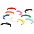 thumbnail image 5 of 10 Uds. Marco de monedero semicírculo Color caramelo curvo plástico accesorios para bolsas DIY 8,5 cm, 5 of 5