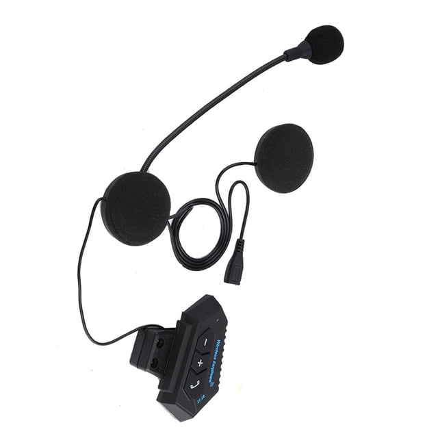 1 Par De Altavoz De Auriculares De Motocicletas, Altavoces De Auriculares Con Auriculares Bt Auriculares De Motocicleta Admiten Llamadas A Mano