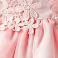 thumbnail image 6 of Icvfdpl Kids Flower Girl Dress Newborn Infant Spring Print Tulle Ruffle Sleeveless Princess Pink Cotton 6-12 Months Sundress, 6 of 6