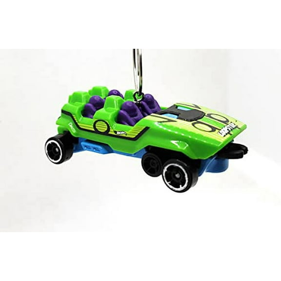 Christmas Ornament for Loopster Roller Coaster Car Green