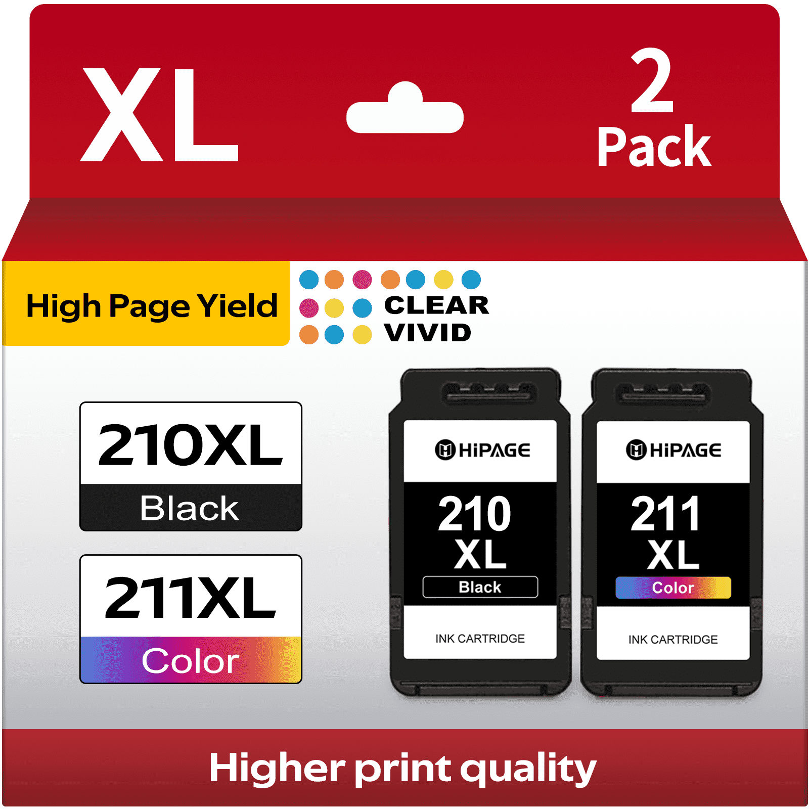 Canon High-Yield Tri-color Ink Cartridge 2975B001 Cl-211Xl