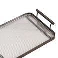 thumbnail image 7 of Serving Trays Multi Purpose Tableware With Handles Rectangular Acrylic Jewelry Storage Tray Plate For Hotel Desk Party Tabletop Home , Black, 7 of 7