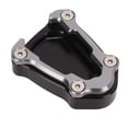 thumbnail image 3 of Kickstand Enlarger Pad, Anti Tilting Side Stand Extension Support Extender Rustproof Aluminium Alloy Steady Parking  For Motorcycle Modification, 3 of 8