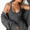 thumbnail image 3 of Timegard Womens Going out Tank Tops Ribbed Scoop Neck Sleeveless Lowcut Top Slim Casual Workout Tank Top, 3 of 6