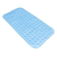 thumbnail image 3 of Alfombrilla de ducha para bañera de PVC que evita resbalones y agujeros de drenaje, alfombrilla flexible para suelo de baño, para uso doméstico o hotel, tra, 3 of 15