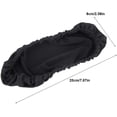 thumbnail image 4 of Chair Armrest Covers, Elastic Fabric Office Wheelchair Arm Rest Pad For Pressure Relief, Compatible With Most Office Chairs, Black (1 Pair), 4 of 5