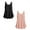 #3 Black+Pink, variant on IWEMEK Women Tank Tops Sleeveless Side Slit Tunic Top Comfortable Eyelet Chic Shirts Green Loose Casual Blouse 2025