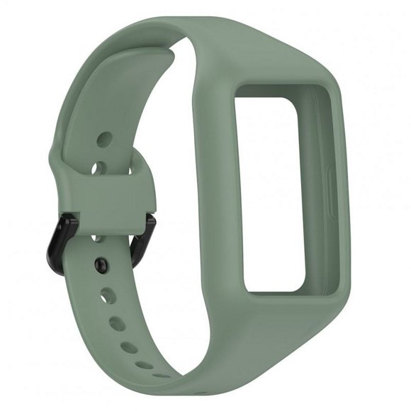 Smart Bracelet Strap Integrated Watchbands Replacement Wristband Accessories Compatible For Huawei Band7 Honor Band 6 Gray green