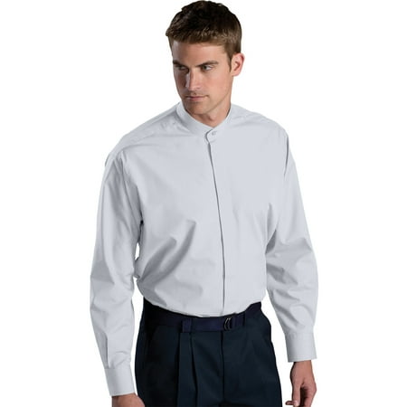 Edwards Men's Big And Tall Banded Collar Long Sleeve Shirt, Style 1396