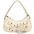 thumbnail image 1 of Bolso para Mujer Y2K Bolso Cuero PU para Axila Bolso Diario para Niñas Al Aire Libre (Beige), 1 of 9