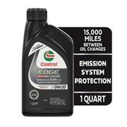 (5 pack) Castrol Edge High Mileage 0W-20 Advanced Full Synthetic Motor Oil, 1 Quart