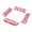 Red-White-Blue, variant on In The Swim Doh Nut Inflatable Hammock Pool Float – Purple Donut Float with Pink Frosting, Sprinkles & Mesh Lounger Design for Relaxing Pool Days 32001-L