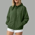 thumbnail image 2 of Godom Womens Rain Jackets Waterproof Windbreaker Jackets lightweight Rain Coat, 2 of 4