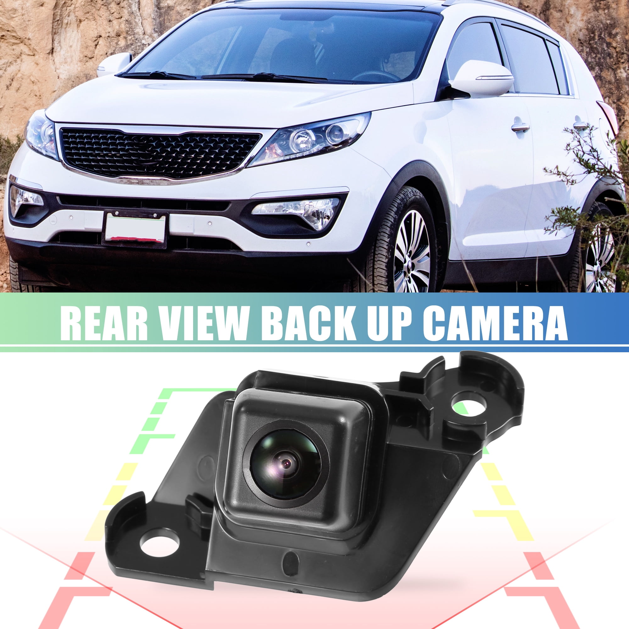 Unique Bargains Rear View Back Up Camera 86790-04021 for Toyota Tacoma 2013-2015